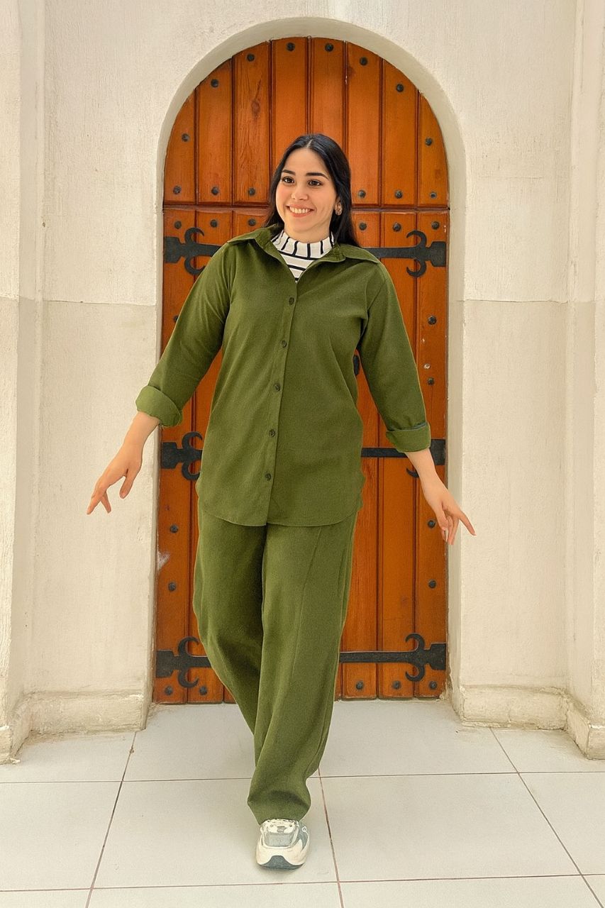 طقم نسائي كاجوال ستايل
