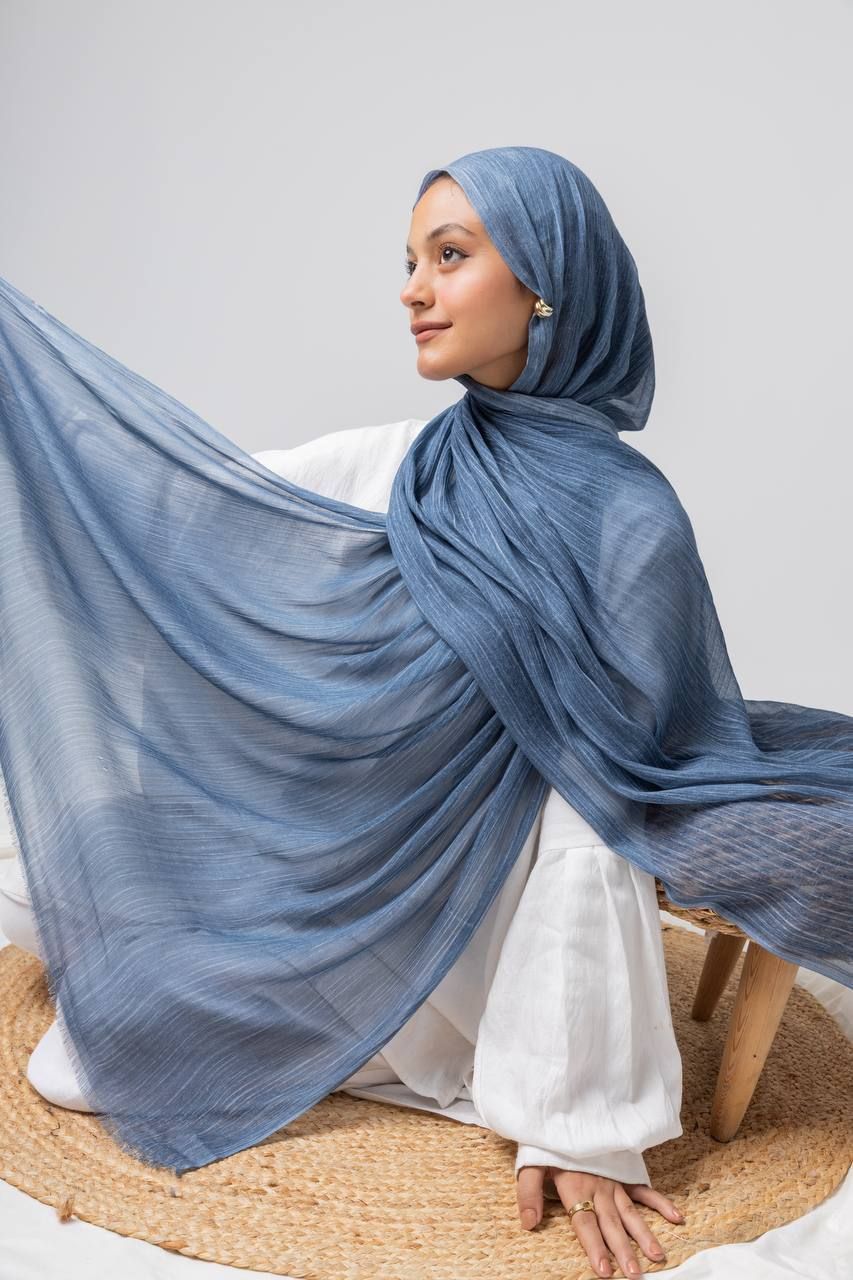 طرحة سادة ناعمة – خفيفة ومريحة للمناسبات واليوم اليومي